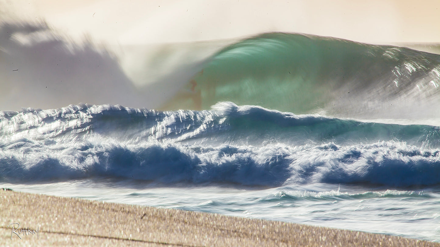 Winter Pipe Blur