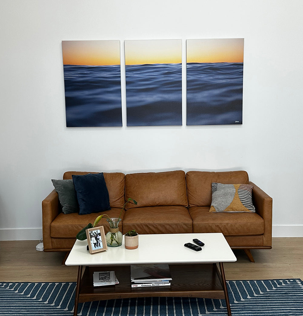 Golden Sky, Navy Sea
