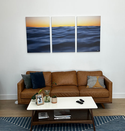 Golden Sky, Navy Sea